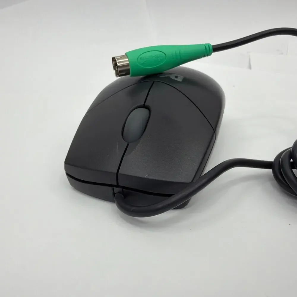 Dell Logitech M-S69 Wired PS/2 Mouse Black 0W1668